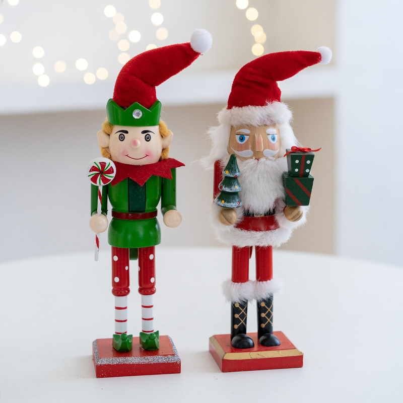 Nutcracker Figurine - Новый деревянный гайковёр в европейском стиле,