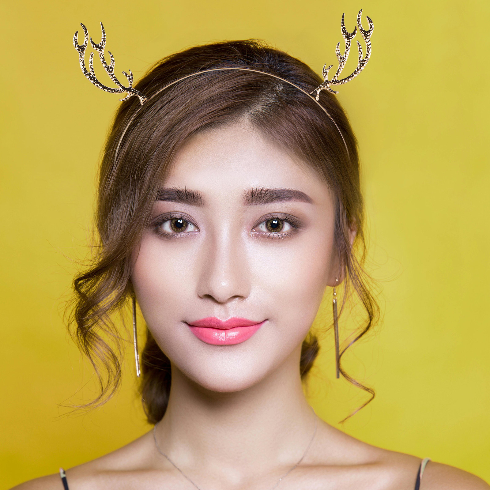 Reindeer Antlers Headband - Рождественский костюм: ободок для волос с