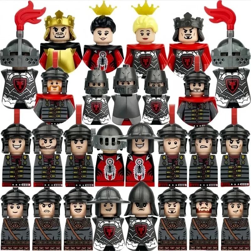 Lego Set Technic - Европа Средневековья: Римские воины, крестоносцы, рыцари-тамплиеры,