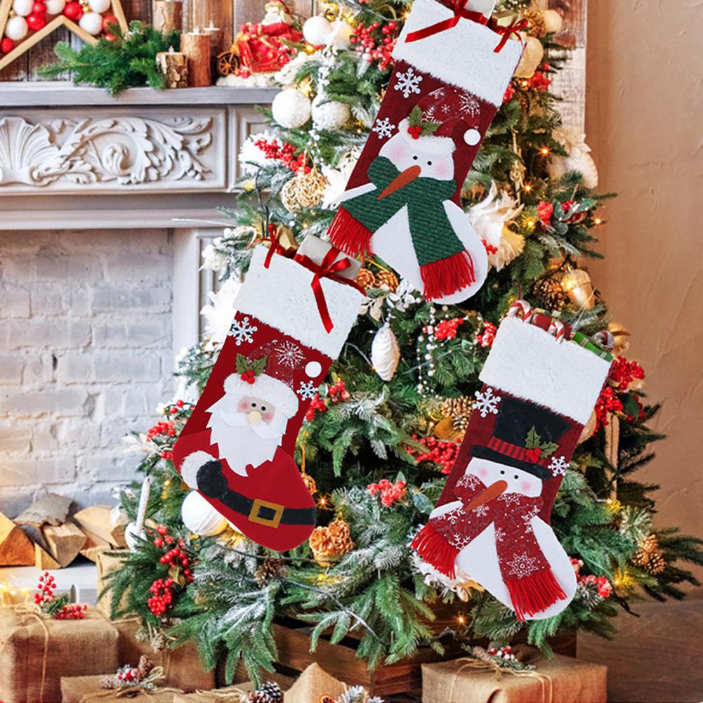 Набор рождественских носков из – обзор и цена Christmas Stocking Hanging