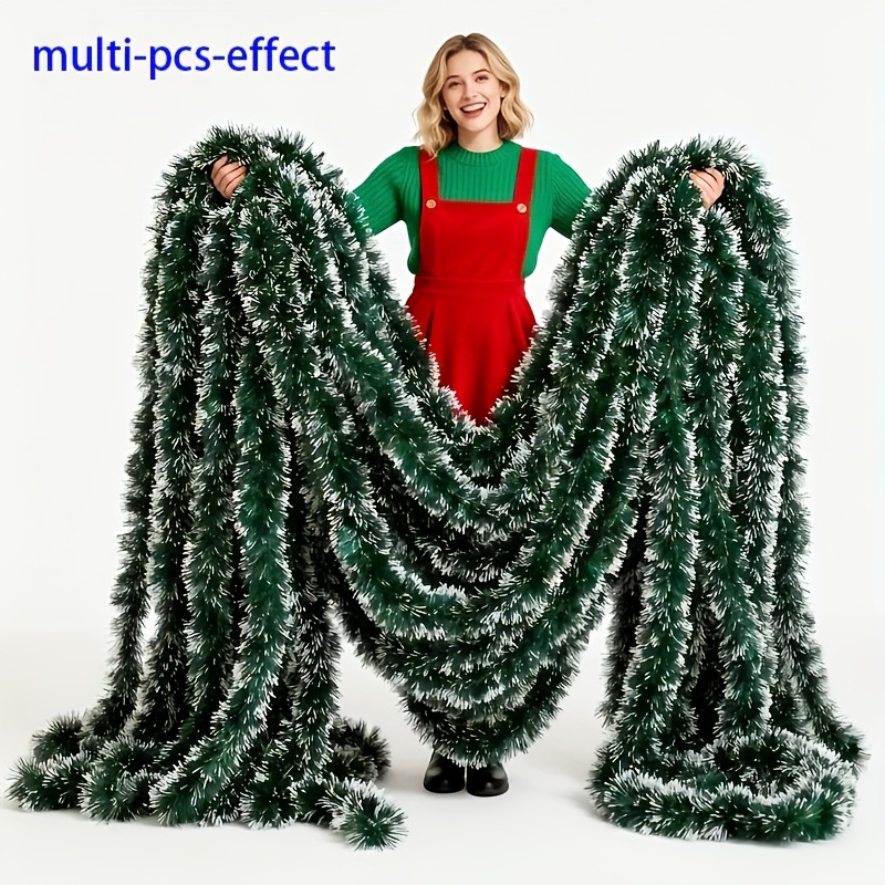Рождественская гирлянда из миш – обзор и цена Tinsel Garland Decoration