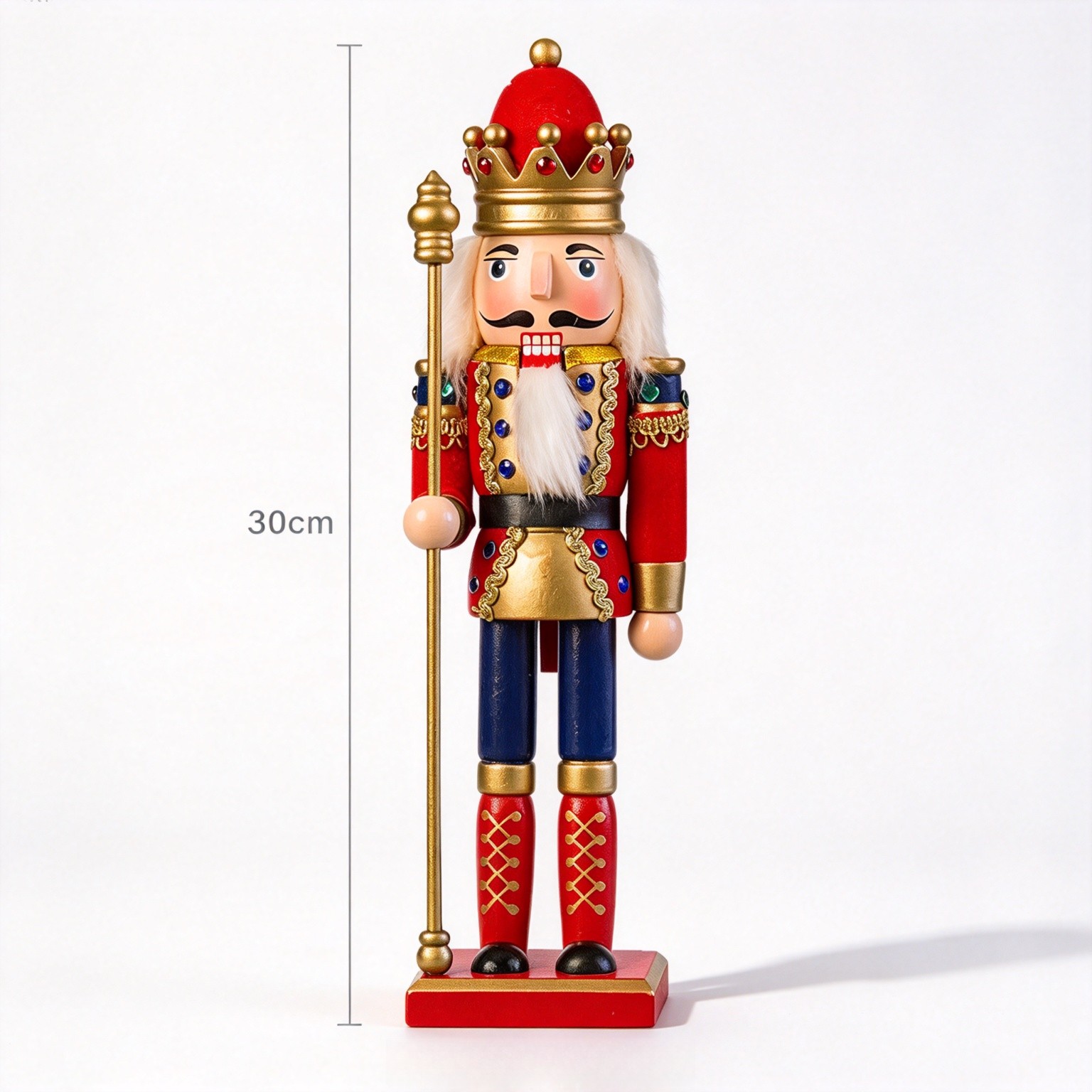 Деревянный Щелкунчик 30 см для – обзор и цена Nutcracker Figurine