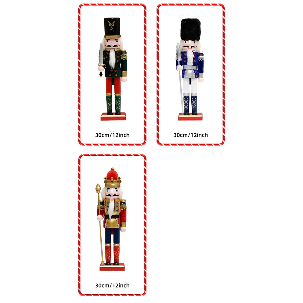 Деревянный Щелкунчик 30 см для – обзор и цена Nutcracker Figurine