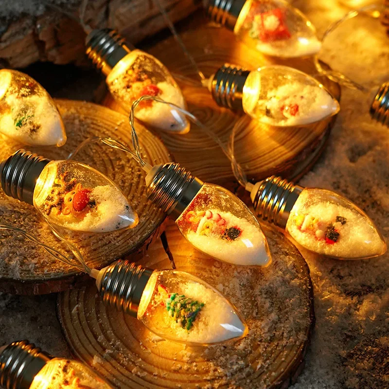 Рождественская гирлянда-бутылк – обзор и цена Led Fairy String Lights