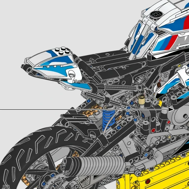 Набор для сборки модели мотоци – обзор и цена Lego Set Technic