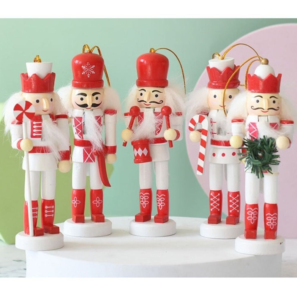 5 шт. Рождественские фигурки в – обзор и цена Nutcracker Figurine