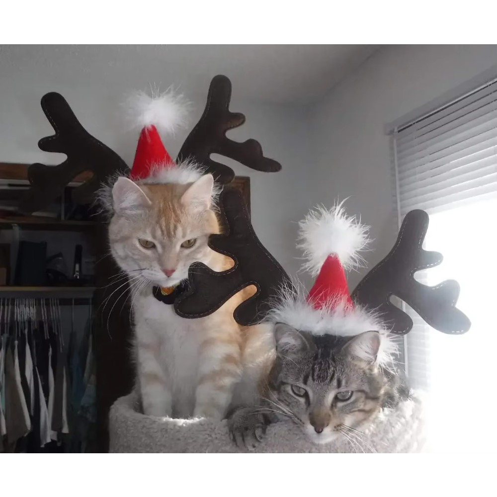 Рождественский ободок для дома – обзор и цена Reindeer Antlers Headband