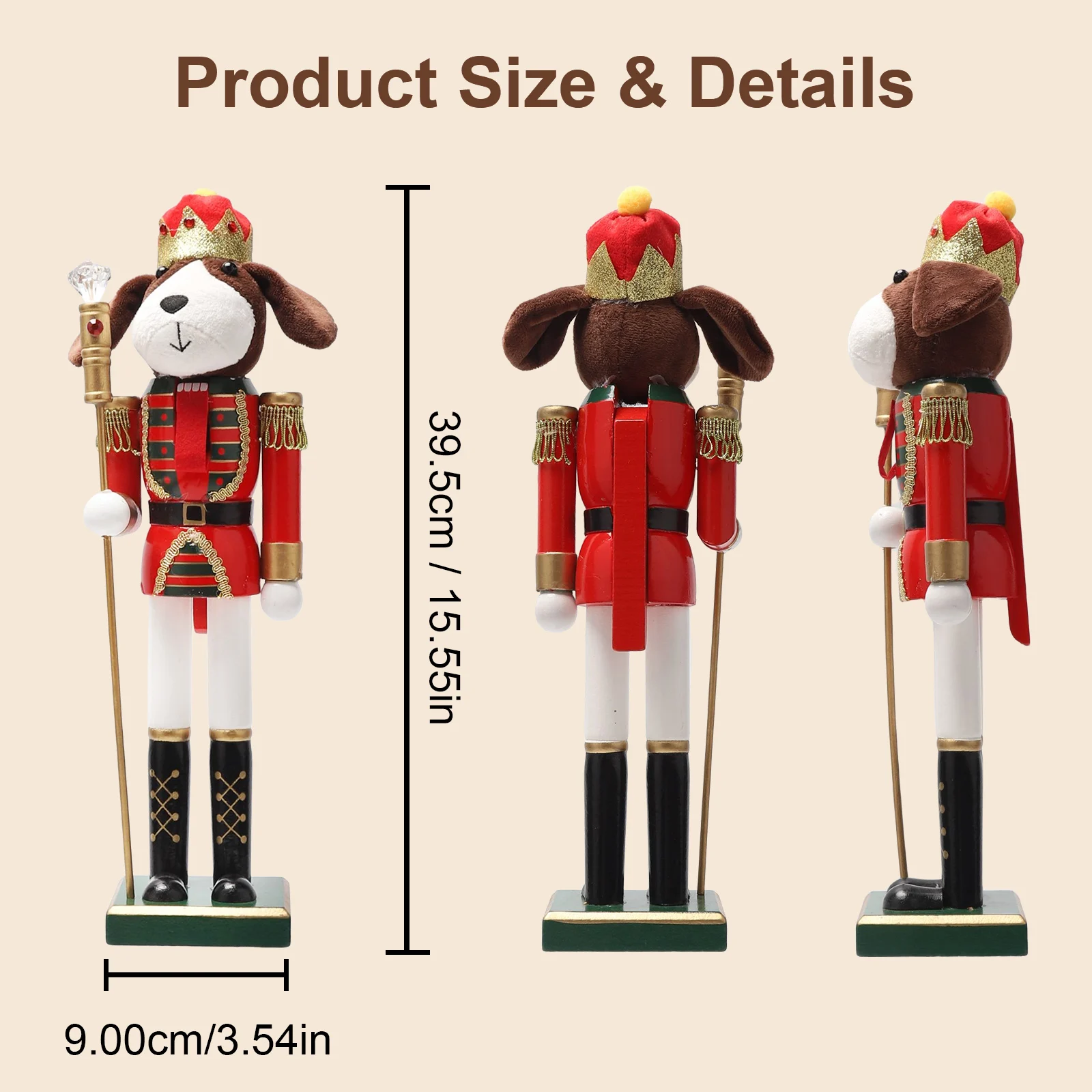 Рождественский орнамент в виде – обзор и цена Nutcracker Figurine